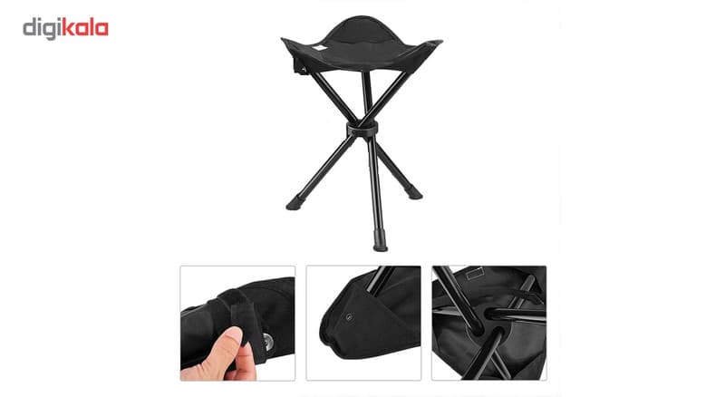 صندلی سه پایه سفری تاشو مدل FX-002 — تصویر ۵