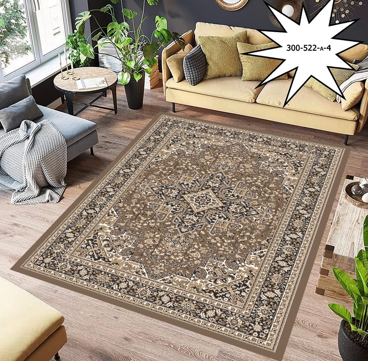روفرشی طرح کلاسیک کد CRUG-CLS-794