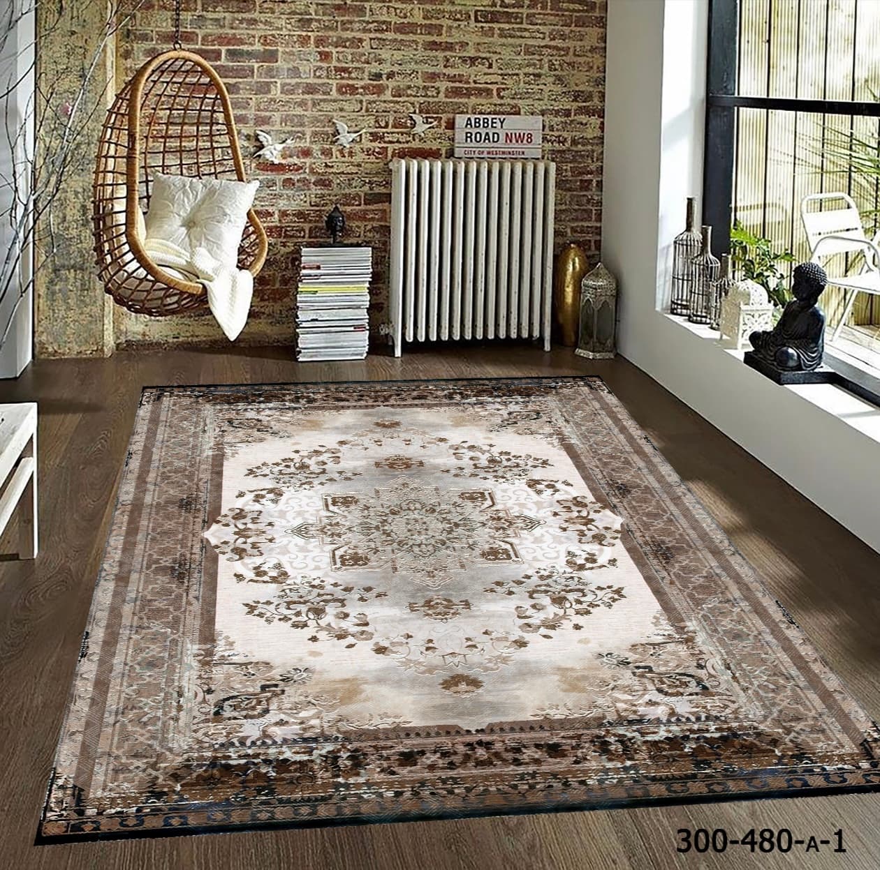 روفرشی طرح کلاسیک کد CRUG-CLS-789