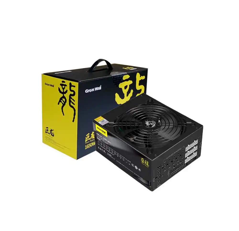 پاور کامپیوتر گریت وال مدل GW-EPS1650DA ظرفیت 1650 وات فول ماژولار کارکرده