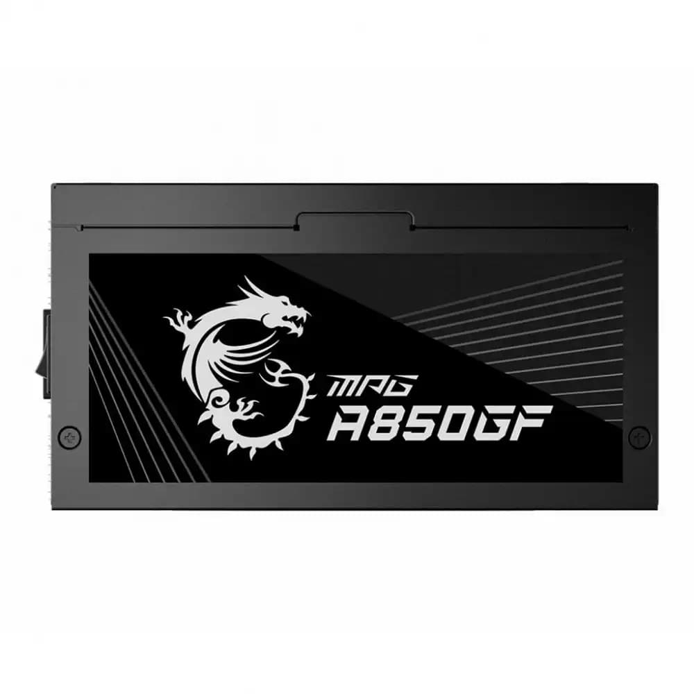 منبع تغذیه کامپیوتر ام اس ای مدل MSI MPG A850GF GOLD کارکرده