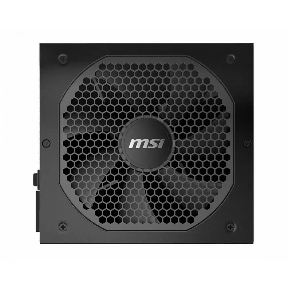 منبع تغذیه کامپیوتر ام اس ای مدل MSI MPG A850GF GOLD کارکرده — تصویر ۳