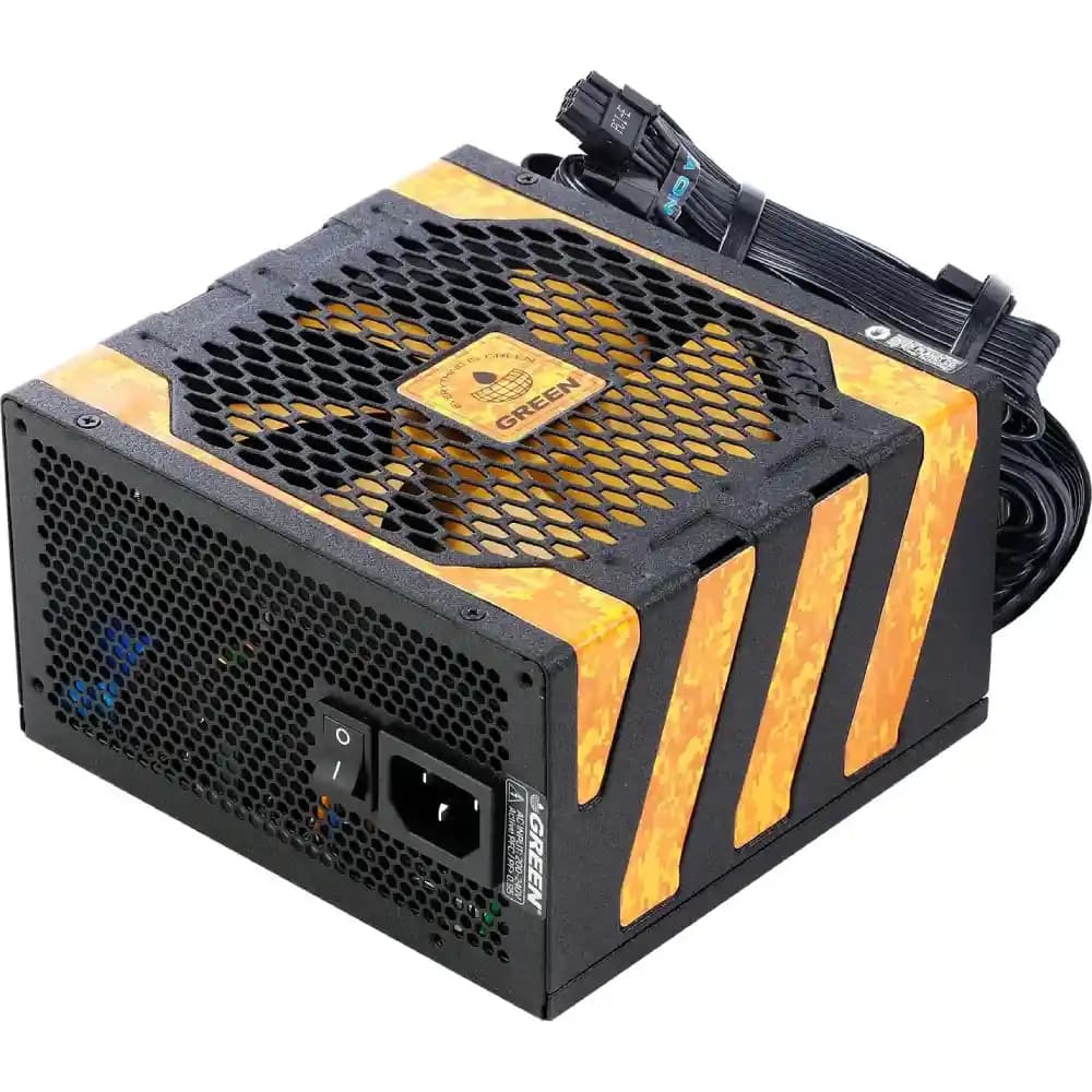 منبع تغذیه گرین GP650A-UK EVO Gold کارکرده