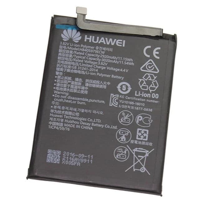 باتری موبایل هوآوی مدل HB4060689 ظرفیت 3900 میلی آمپر ساعت مناسب برای گوشی موبایل هوآوی Y9 2018/Y9 2019/Y7 prime/Honor 8C/Mate 9 کد k21439 — تصویر ۲