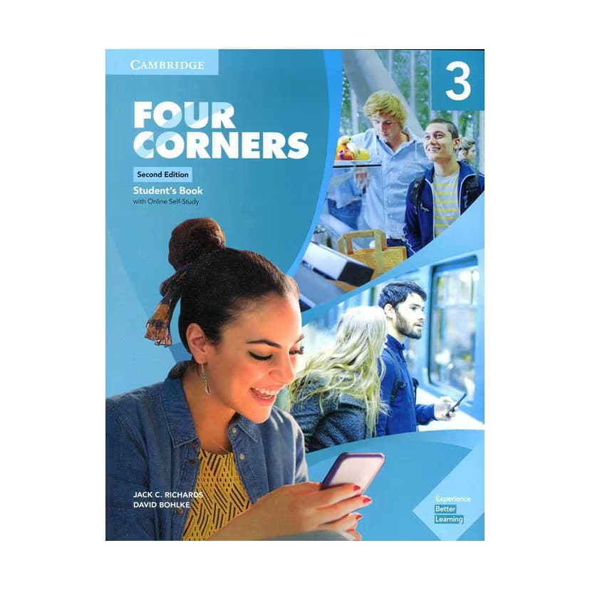 کتاب Four Corners 3 (2nd) (s.b+w.b)+qr کد k21401 — تصویر ۲