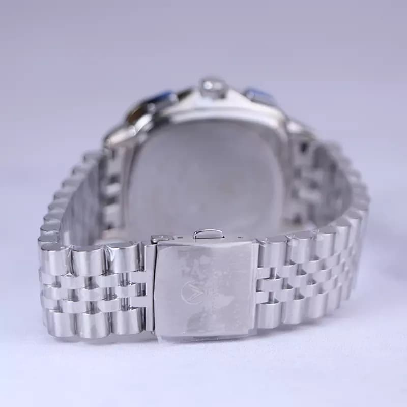 ساعت مچی ویتوریا مردانه فلزی صفحه مربع سبز VT 3403/4 — تصویر ۵