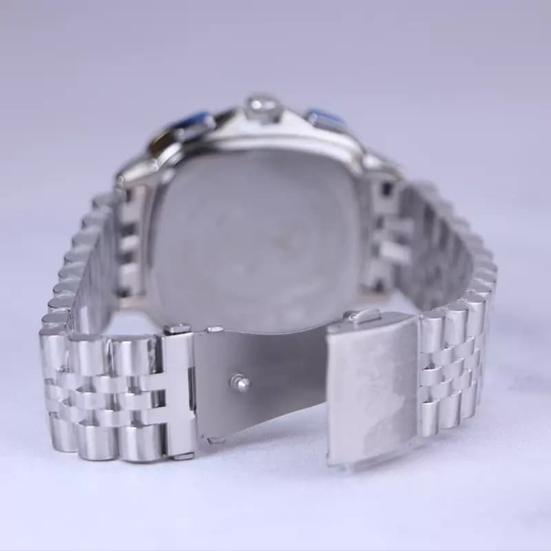 ساعت مچی ویتوریا مردانه فلزی صفحه مربع سبز VT 3403/4 — تصویر ۴