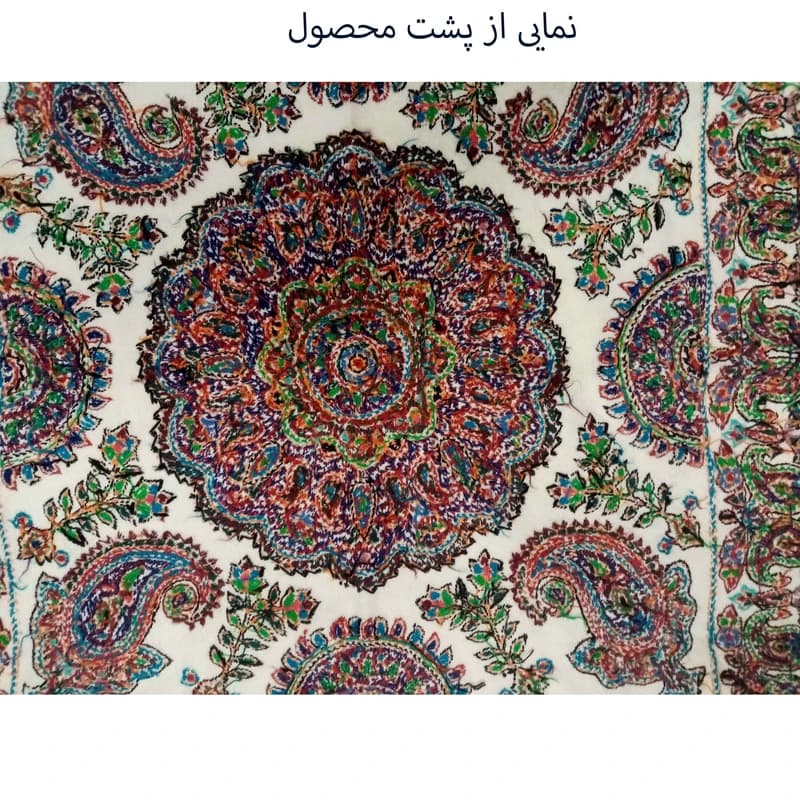 رومیزی سوزن دوزی مدل گلشن مدل 20023 کد k21397 — تصویر ۶