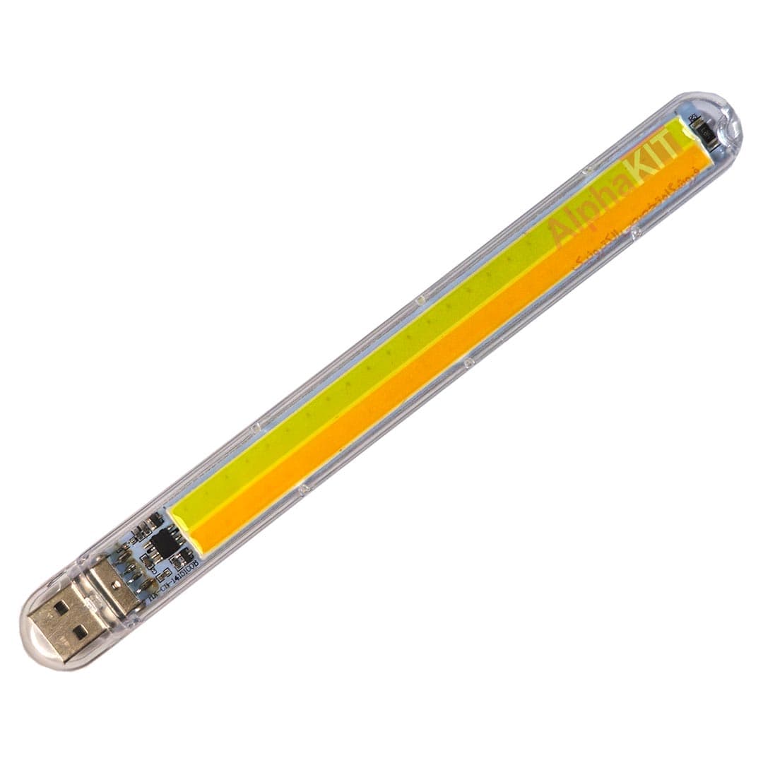 چراغ اضطراری USB COB سه حالته لمسی