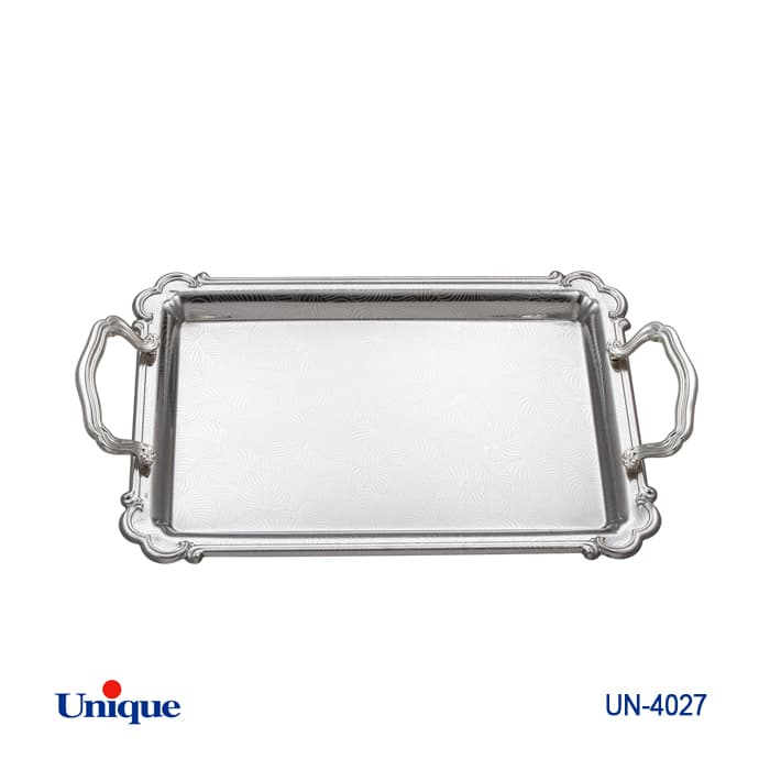 سینی استیل یک میل بدون پایه کوچک UN-4027