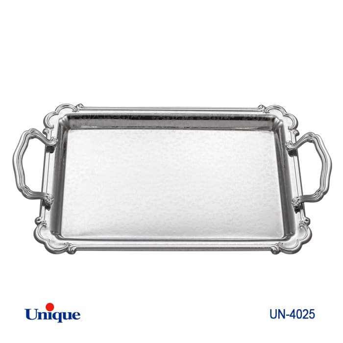 سینی استیل یک میل بدون پایه بزرگ UN-4025