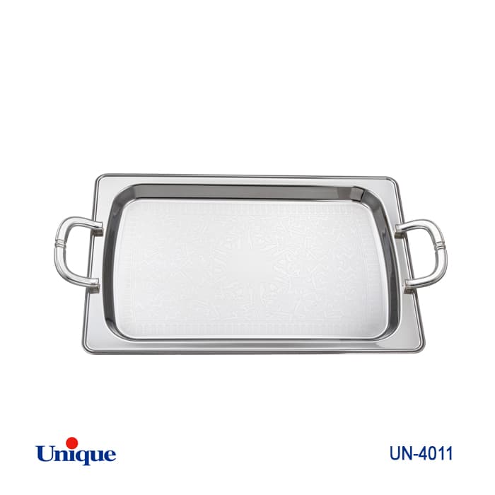 سینی استیل یک میل بدون پایه کوچک UN-4011