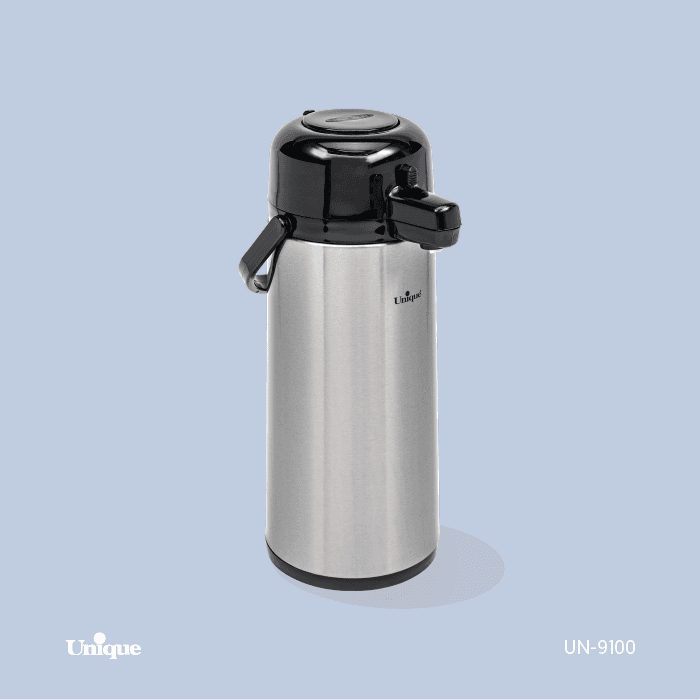 فلاکس 2/5 لیتر پمپی شیشه دار UN-9100