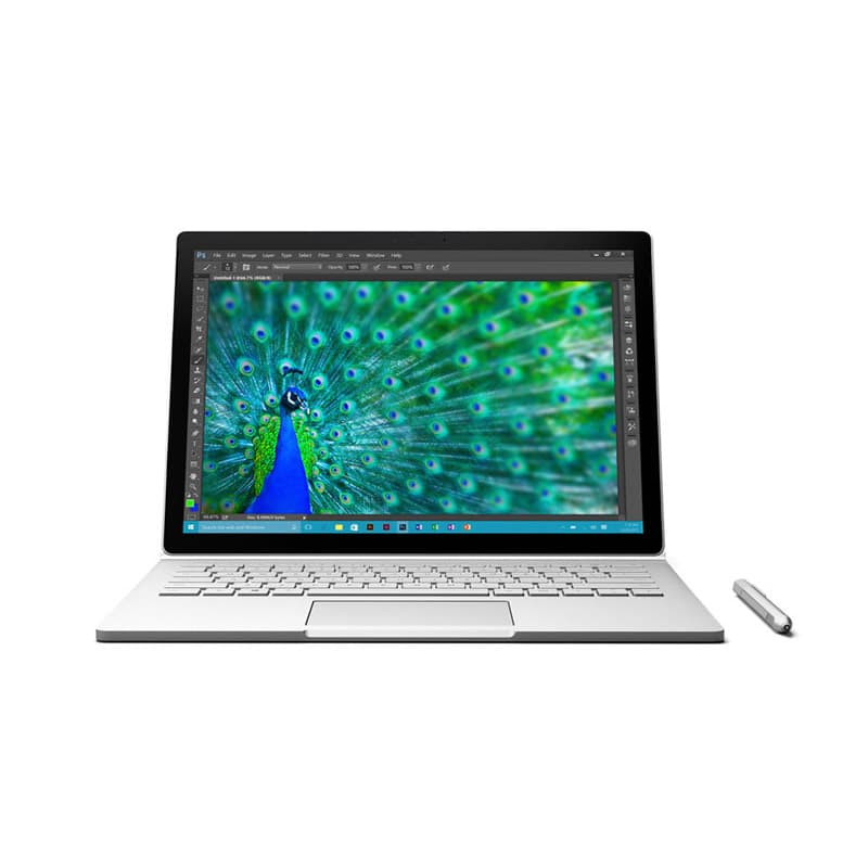 لپ تاپ مایکروسافت مدل Surface Book 1 | i7-6600U/16GB/512GB/2GB GeForce GTX 965M/13.5 inch 3K – A