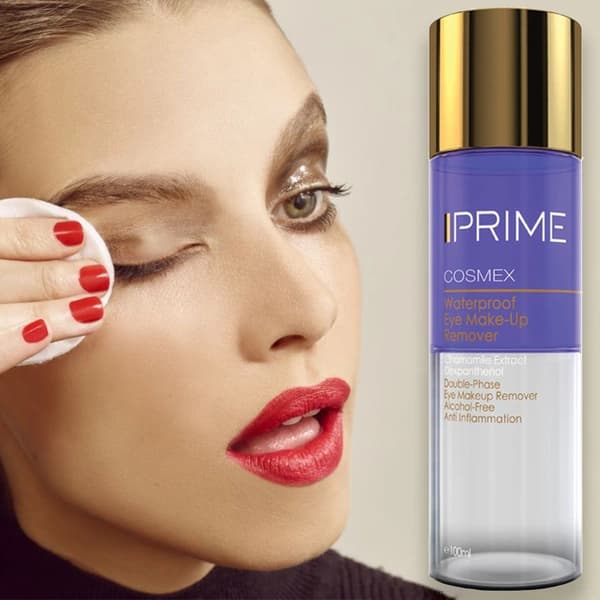 محلول پاک کننده آرایش دو فاز چشم پریم مدل Cosmex حجم 100 میلی لیتر — تصویر ۱۱