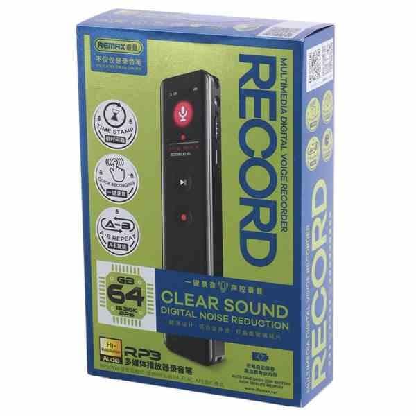 VOICE RECORDER برند REMAX – RP3 64GB — تصویر ۲