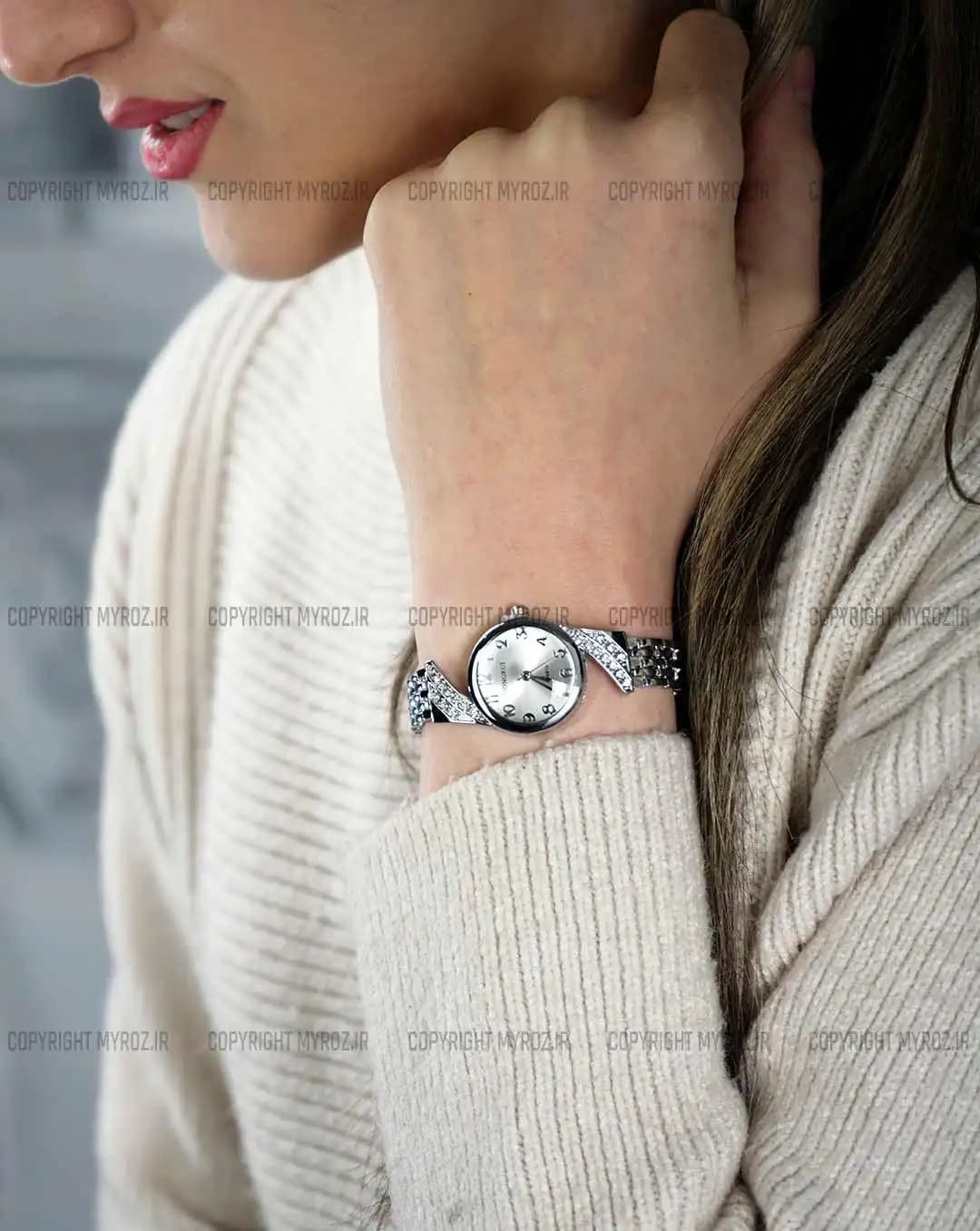 ساعت مچی زنانه هانگری HONGRUI کد 2337 — تصویر ۳