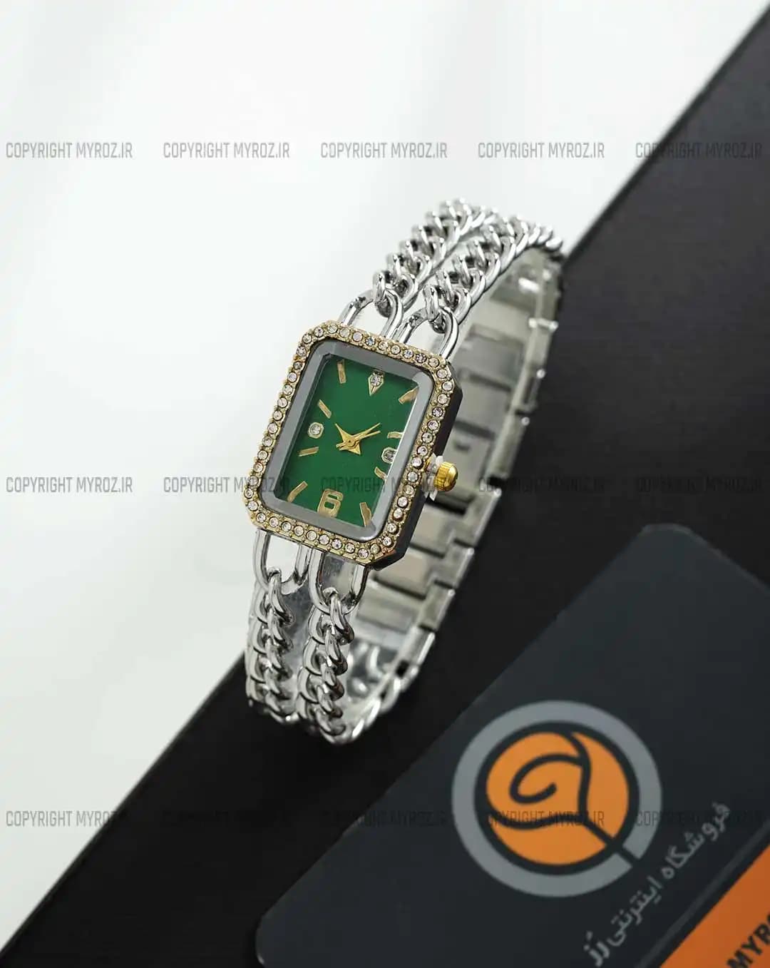 ساعت مچی زنانه کارتیه CARTIER مدل بند زنجیری کد 2336 — تصویر ۴