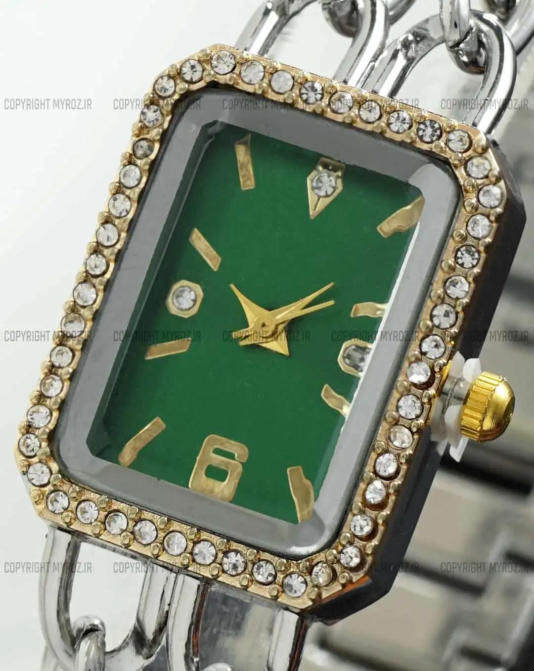 ساعت مچی زنانه کارتیه CARTIER مدل بند زنجیری کد 2336 — تصویر ۵