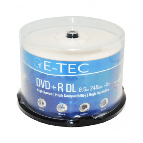 DVD 9 خام برند E-TEC — تصویر ۲