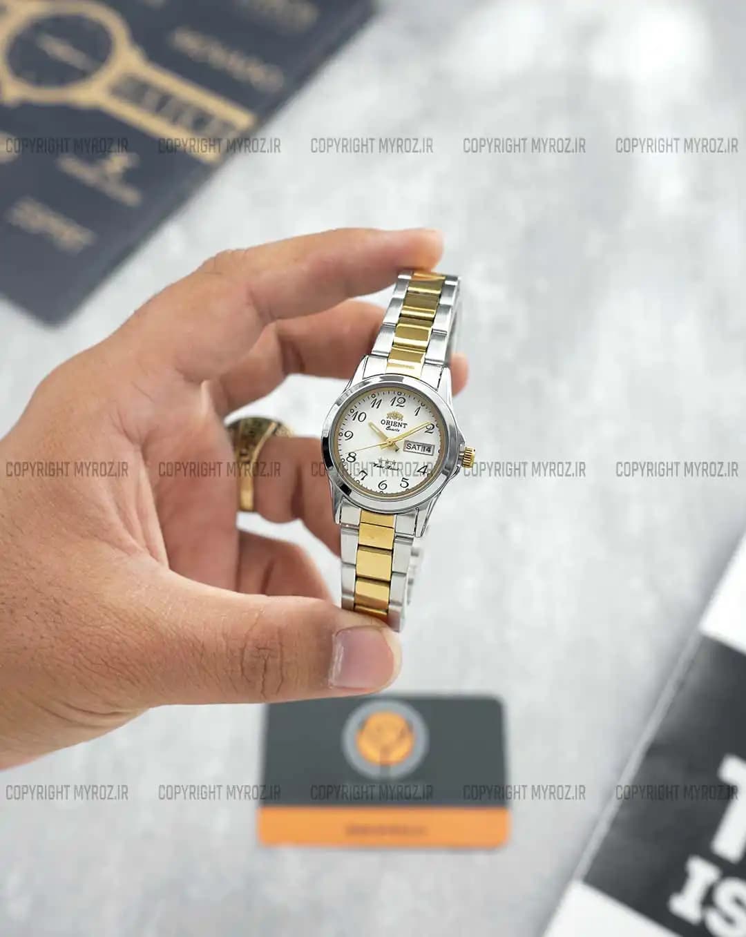 ساعت مچی زنانه اورینت ORIENT مدل Daydate کد 2321 — تصویر ۳