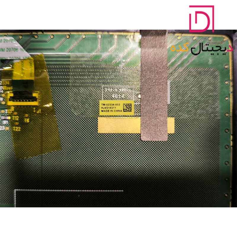 تاچ پد استوک لپ تاپ لنوو مدل Lenovo Y50-70 (تاچ همراه قاب تاچ پد + فلت) — تصویر ۴
