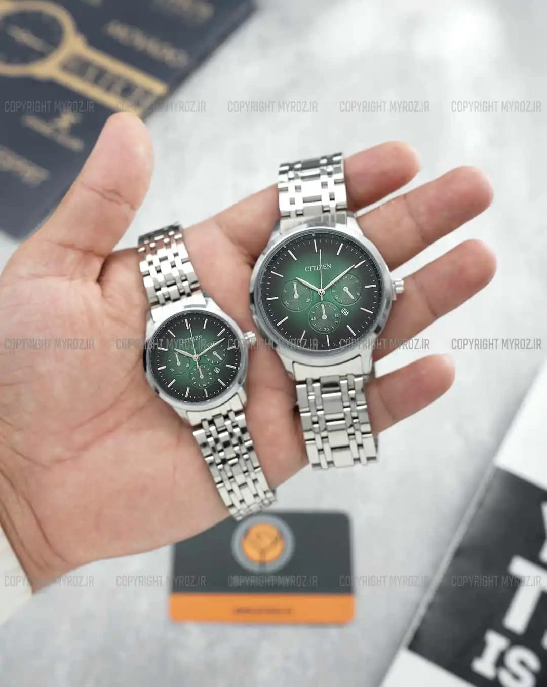 ست ساعت مچی سیتیزن CITIZEN مدل کرنو کد 2316 — تصویر ۲