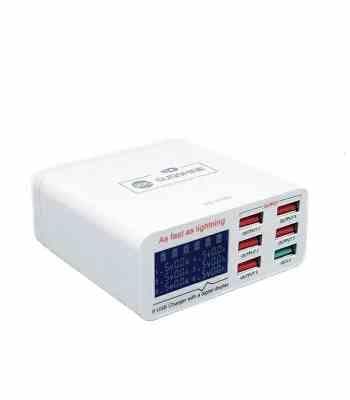 شارژر 6 پورت Sunshine SS-304q QC3.0 فست شارژ