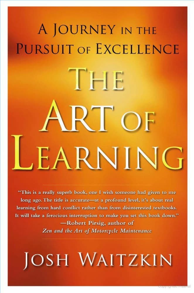 کتاب The Art of Learning اثر جاش ویتزکین نسخه PDF انگلیسی — تصویر ۲