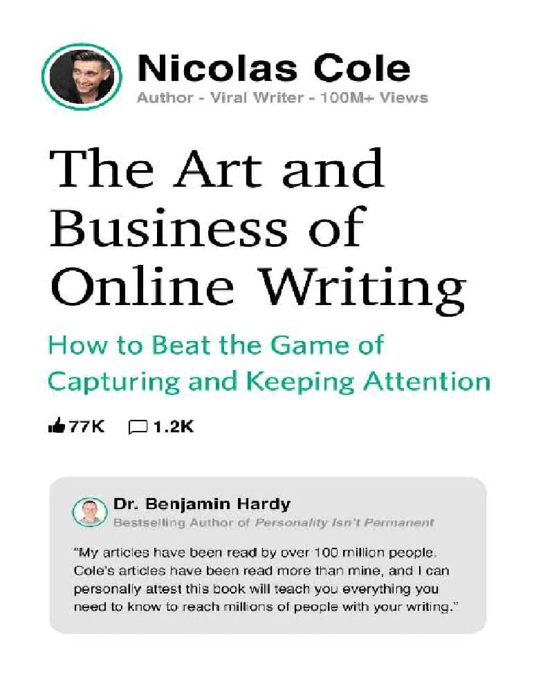 کتاب The Art and Business of Online Writing (هنر و کسبوکار نوشتن آنلاین) نسخه انگلیسی PDF | نیکولاس کول — تصویر ۳