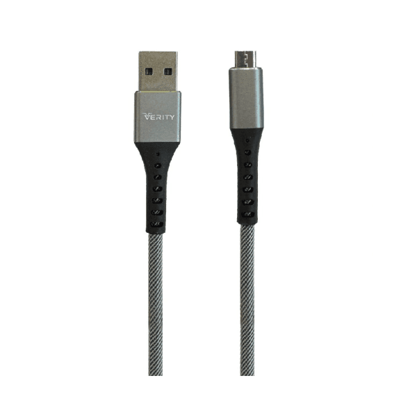 کابل شارژ MICRO برند VERITY مدل 3132 متراژ یک متر
