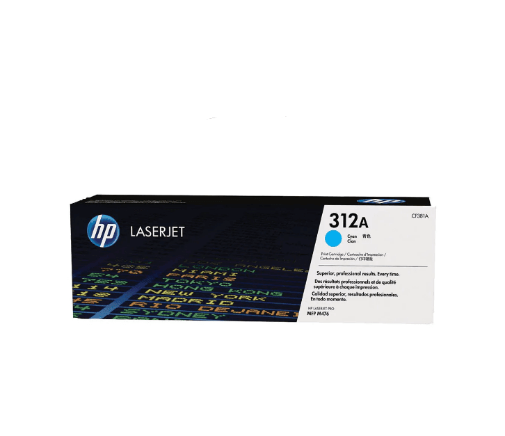 کارتریج لیزری HP مدل 312A آبی