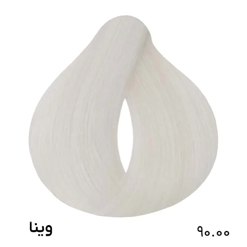 رنگ مو یخی وینا 90.00 حجم 125 میلی لیتر — تصویر ۲