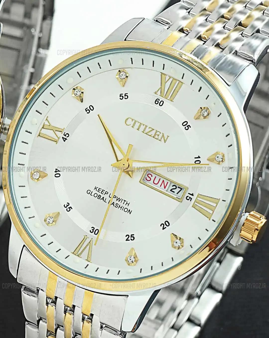ست ساعت مچی سیتیزن CITIZEN مدل VIP کد 2280 — تصویر ۴