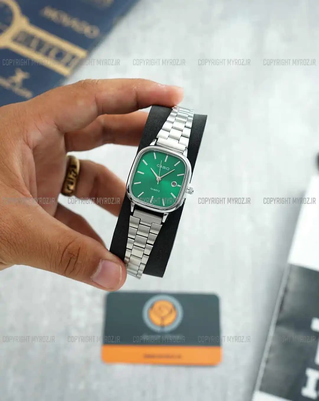 ساعت مچی زنانه کاسیو CASIO مدل اولدمانی کد 2268 — تصویر ۲
