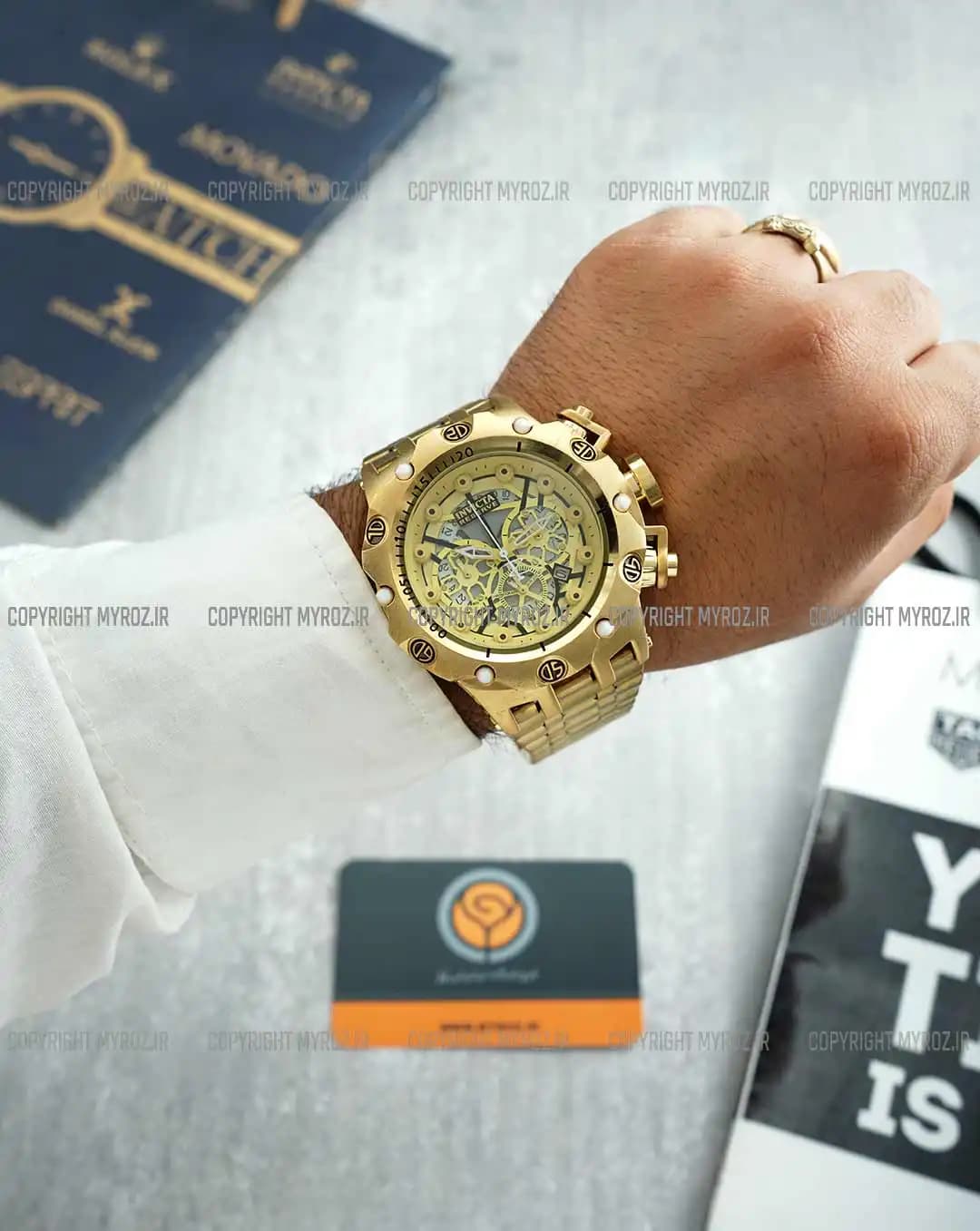 ساعت مچی مردانه اینوکتا INVICTA مدل زئوس کد 2263 — تصویر ۳