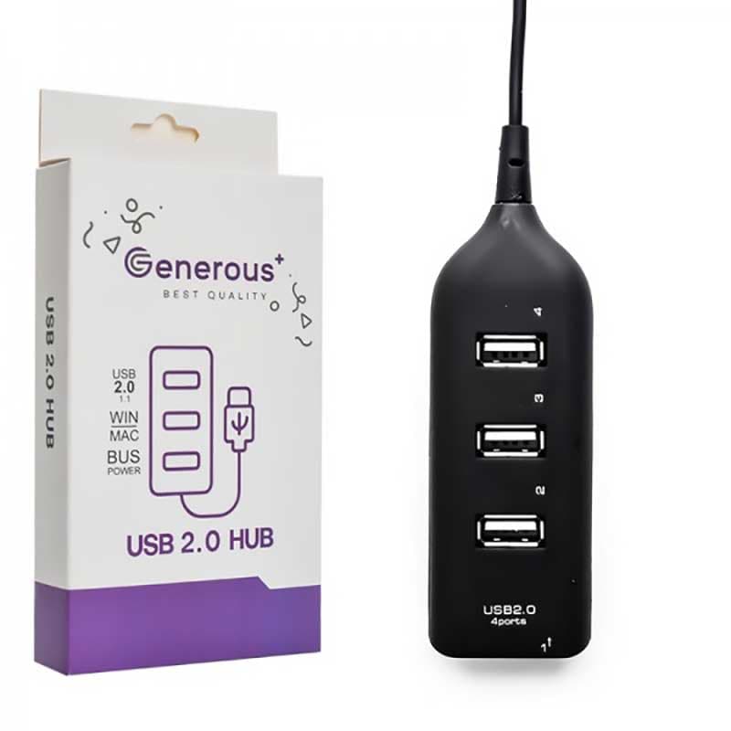 هاب 4 پورت جنروس مدل G.P-133 کد 6466