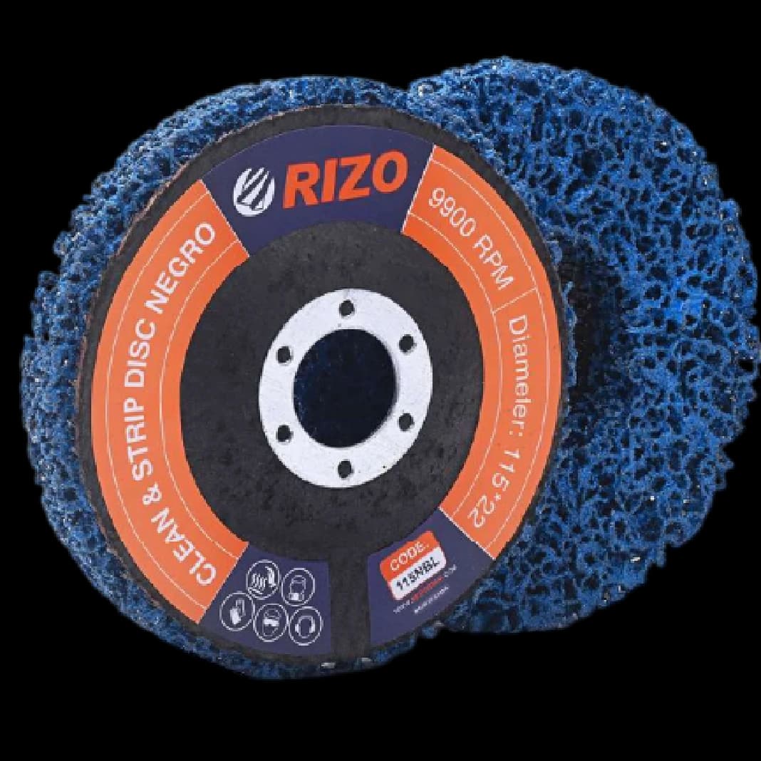 فلاپ پولیش نگرو آبی 115 میلیمتر RIZO