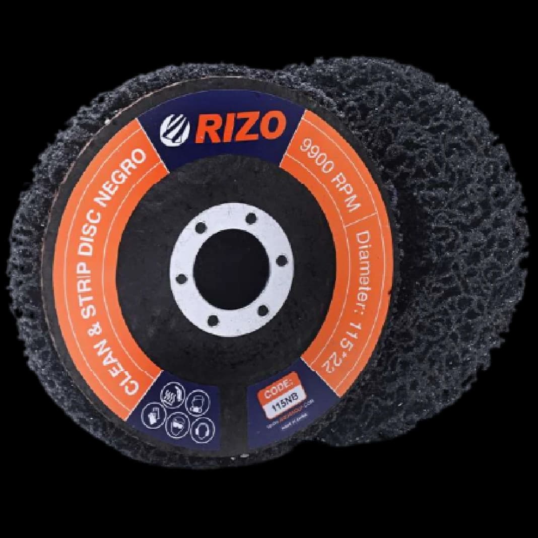 فلاپ پولیش نگرو مشکی 115 میلیمتر RIZO