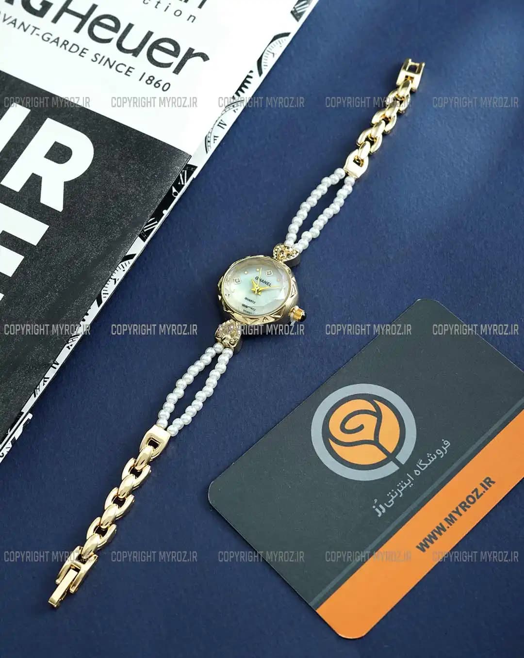 ساعت مچی زنانه چنل CHANEL مدل دستبندی کد 2259 — تصویر ۳
