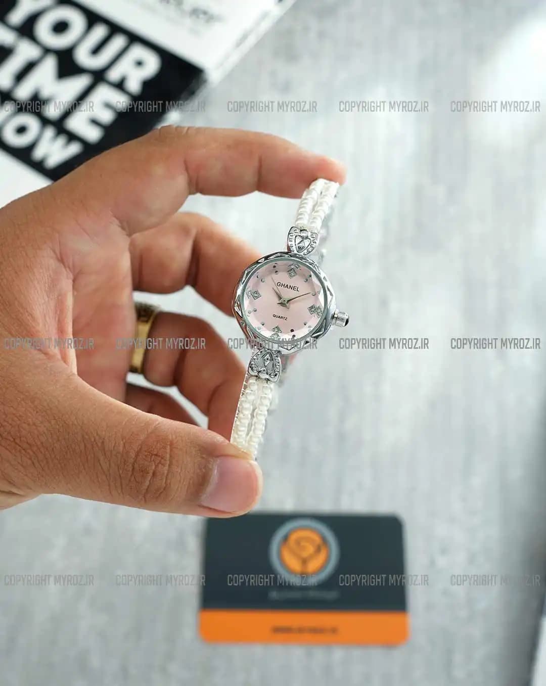 ساعت مچی زنانه چنل CHANEL مدل دستبندی کد 2258 — تصویر ۲