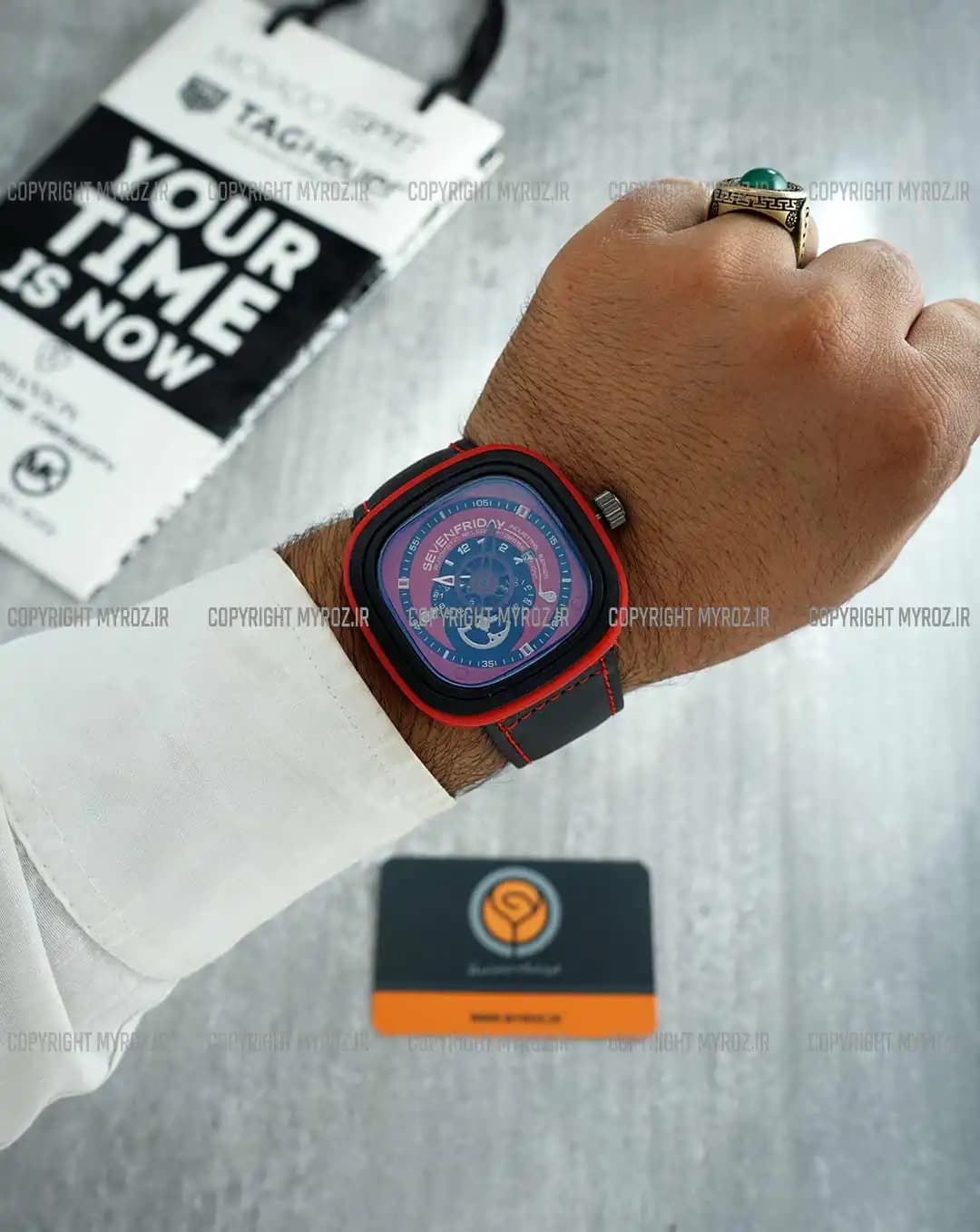 ساعت مچی مردانه سون فرایدی SEVENFRIDAY کد 2255 — تصویر ۳
