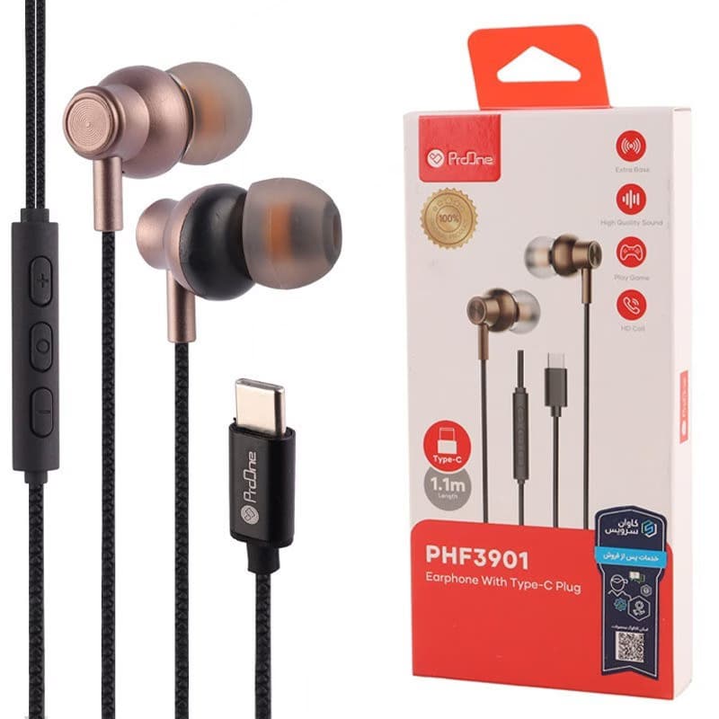 هندزفری با سیم پرووان PHF3901