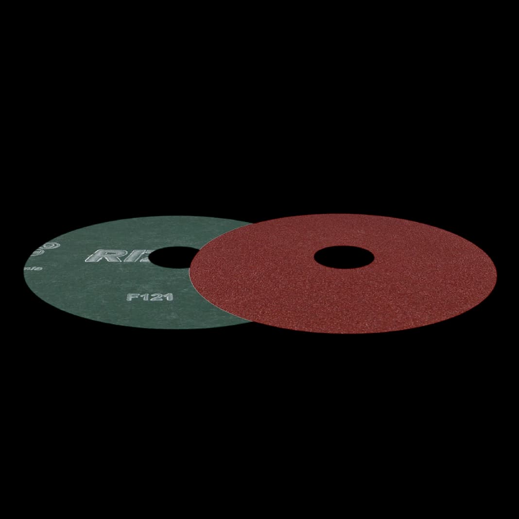 سنباده فیبری مینی P100 آلومینیوم اکساید قرمز RIZO — تصویر ۳