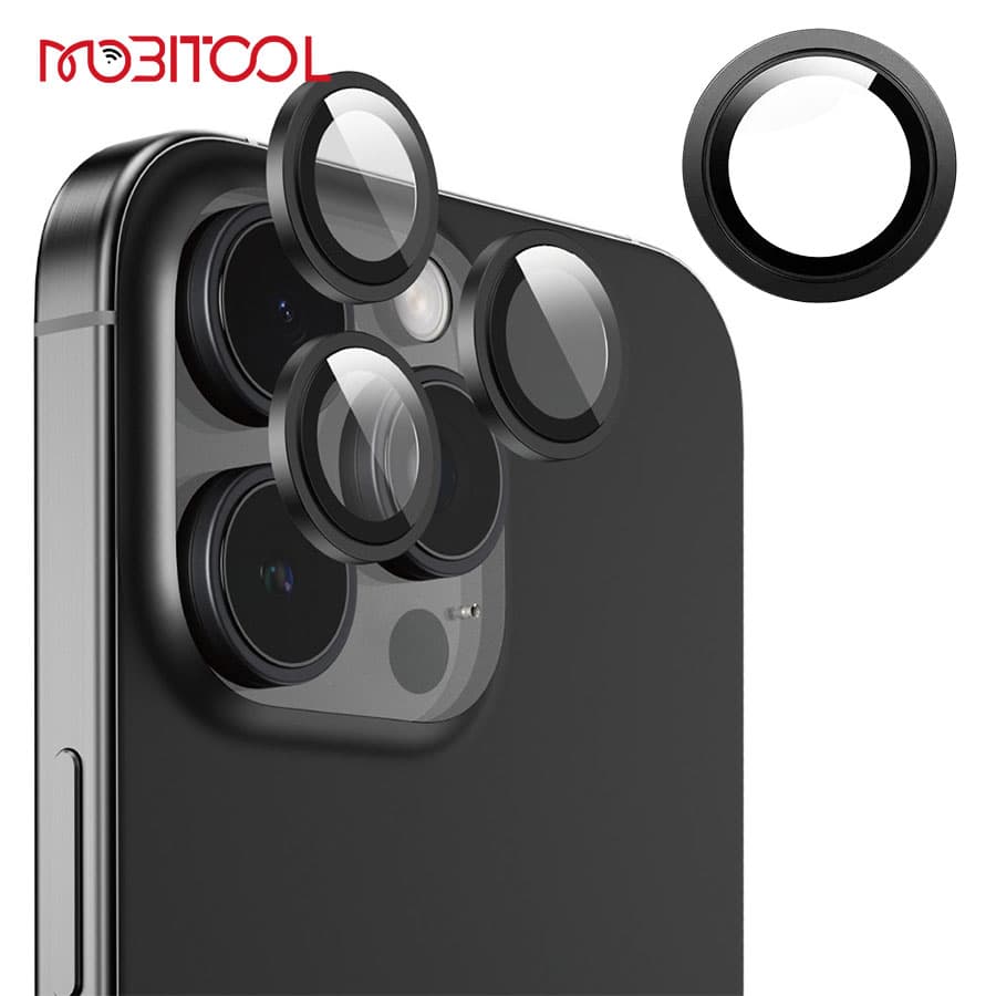 محافظ لنز دوربین آیفون 16 پرو گرین لاین Green Lion HD Plus 9H Camera Lens iPhone 16 Pro — تصویر ۴