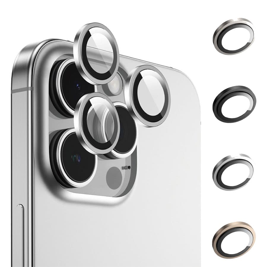 محافظ لنز دوربین آیفون 16 پرو گرین لاین Green Lion HD Plus 9H Camera Lens iPhone 16 Pro
