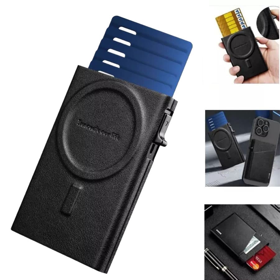 جاکارتی مگ سیف ژوس Zhuse ZS-CB-001 Magnetic Credit Card Holder