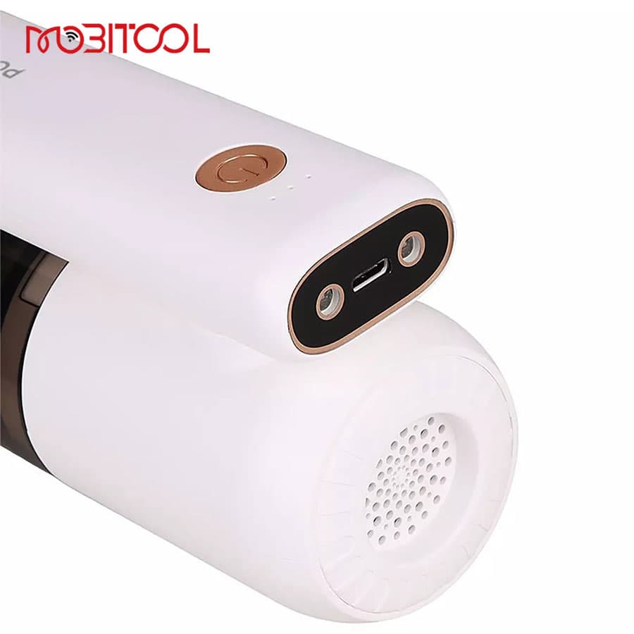 جارو شارژی و دمنده 60 وات قابل حمل پاورولوژی Powerology PW4N1FCVWH Vacuum Blower Inflator — تصویر ۸