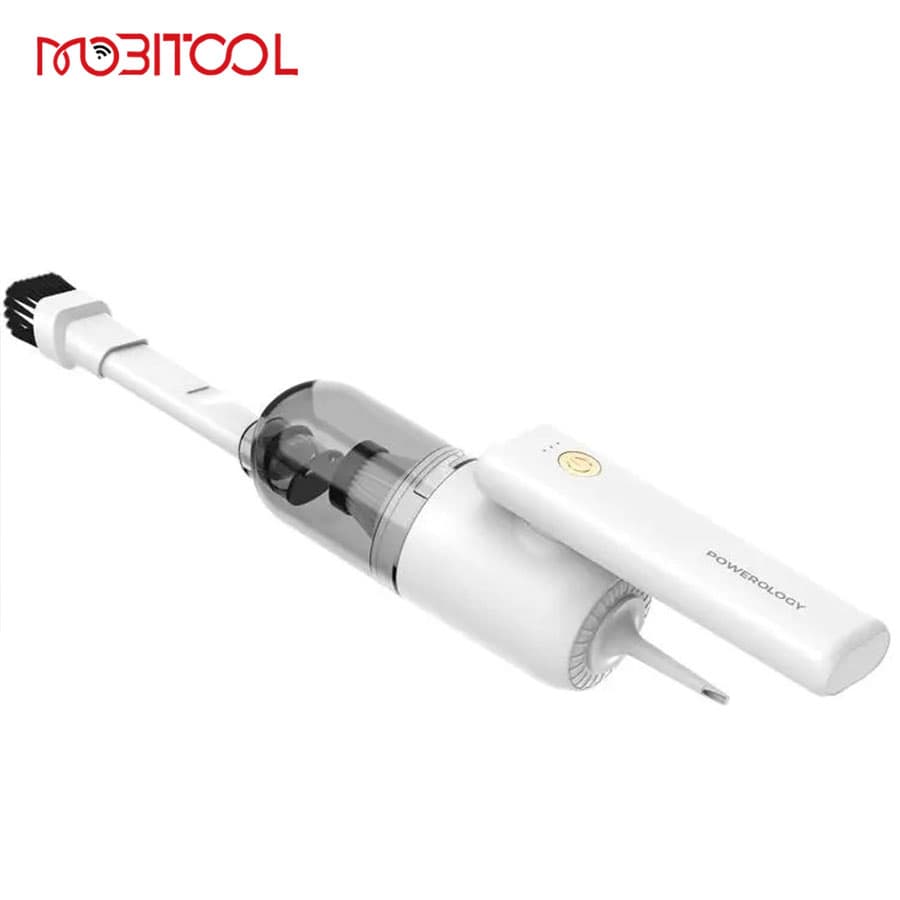 جارو شارژی و دمنده 60 وات قابل حمل پاورولوژی Powerology PW4N1FCVWH Vacuum Blower Inflator — تصویر ۴