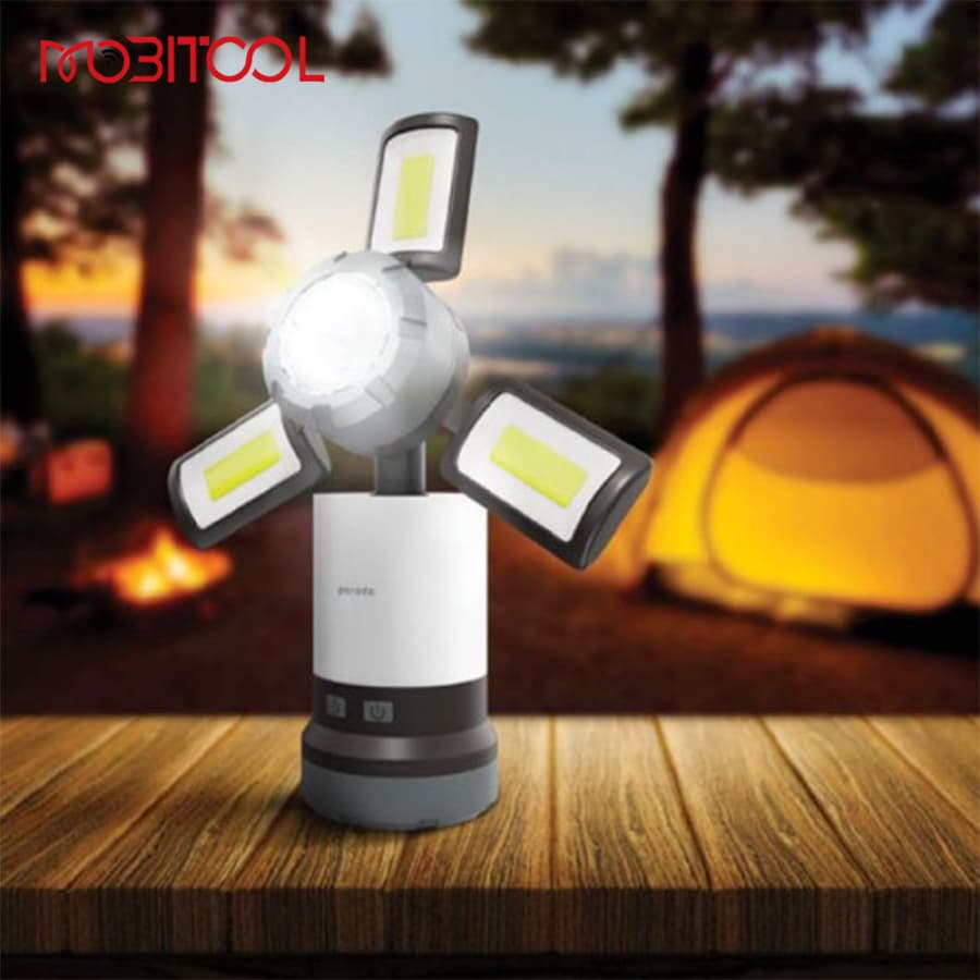 چراغ قوه چندکاره شارژی پرودو Porodo 3 in 1 Flashlight/Ambient Light/Lamp PD-LS2N1LFL — تصویر ۹